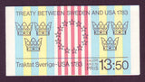 SW1453a1exp Sweden          Scott # 1453a /        Facit H343     Sweden - USA Treaty