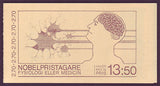 SW1525a        Sweden booklet MNH,     Nobel Prize for Medicine 1984