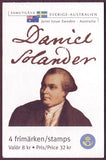 SW2419c Sweden booklet MNH,       Daniel Solander - 2001