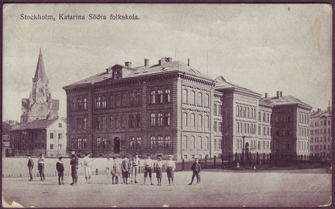 SW6016 Sweden  Stockholm, Katarina Södra folkskola. ca.1939