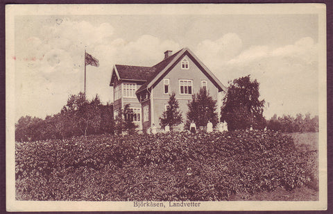 SW6038a Sweden  Björkåsen,  Landvetter ca.1921