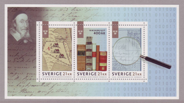 National Archives Of Sweden 400 Years - 2018 From Northwind Stamps