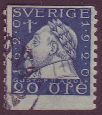 SW01655 Sweden Scott # 165 var. used