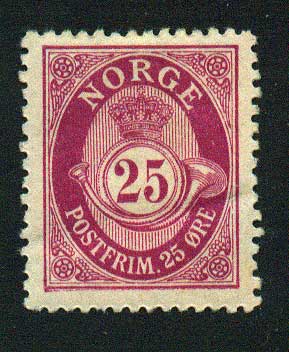 NO00872 Norway Scott # 88 F MH