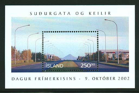 IC09771 Iceland Scott # 977 MNH, Sudurgata, Reykjavik 2002