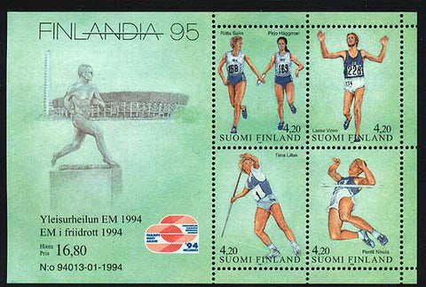 FI09391 Finland Scott # 939 MNH,  Summer Sports 1994