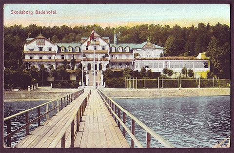 DEA225 Denmark, Skodsborg Badehotel 1909.