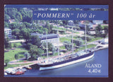 AL0214a Åland Scott # 214a Booklet MNH.  Tall Ship "Pommern" - 2003