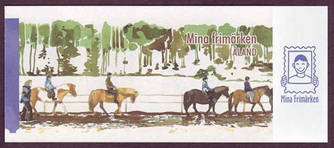 AL0281a Åland booklet Scott # 281a NH.  Personalized stamps 2008