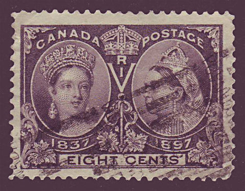 CA 00565.1 Canada reine Victoria Diamond Jubilee 1897 Unitrade # 56 VF usagé