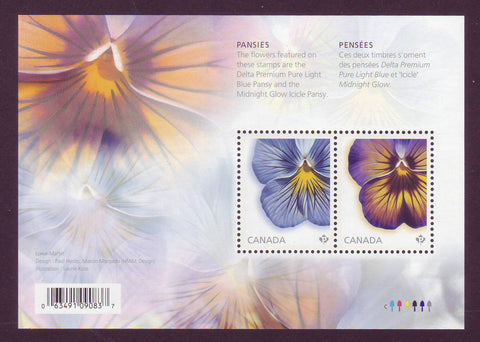 CA2809 Canada Scott # 2809, Pansies - 2015