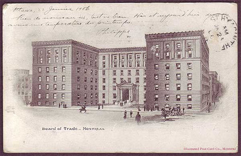 Board of Trade Building, Montreal, Que. - 1906