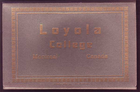 Loyola College 1916 Completed, Sherbrooke St. West, Montreal Que.