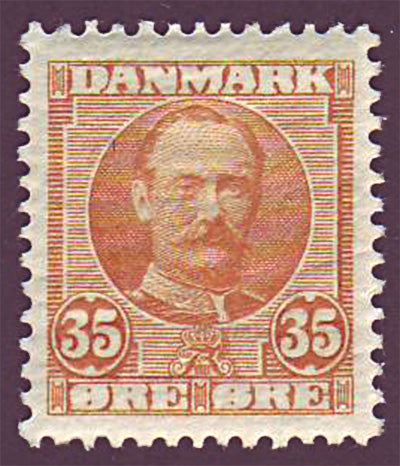 DE00761 Denmark Scott # 76 XF MNH**