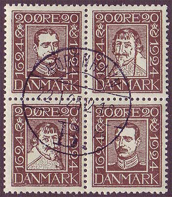 DE0175a5 Denmark Scott # 175a VF. Danish Postal Service 1924