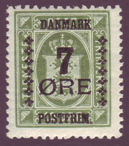 DE01891 Denmark Scott # 189 VF MNH**