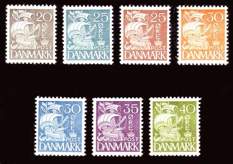 DE0232-382 Danemark Scott # 232-38 MH