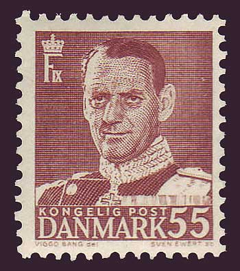 DE03252 Denmark Scott # 325 MH