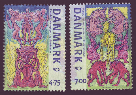 DE13491 Denmark Scott # 1349-50 MNH