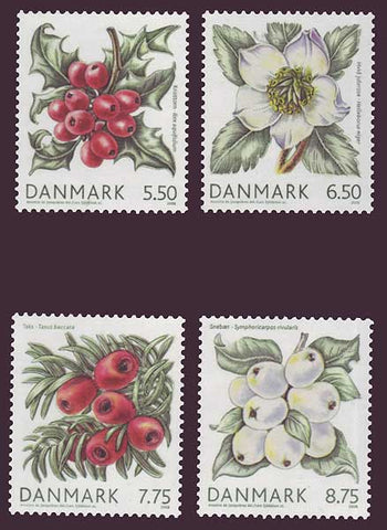 DE2008.3 Denmark Scott # 1418-21 MNH