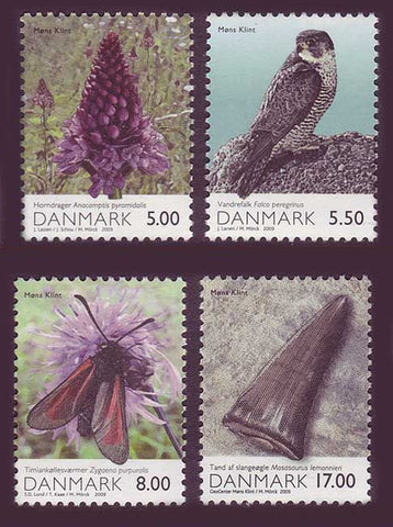 DE2009.6 Denmark Scott # 1430-33 MNH