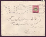 DE5012X Denmark, Local letter Hellerup to Randers 1921