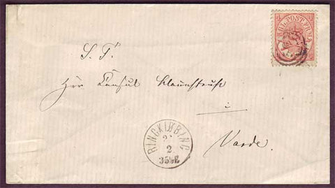 DE5039PH Denmark Domestic Letter 1860s