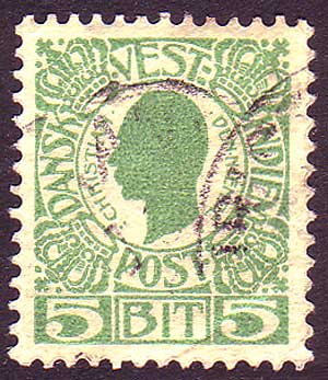 DWI31.15 Danish West Indies Scott # 31 VF
