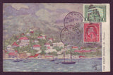 USVI5007 Picture Postcard, U.S. Virgin Islands to Austria 1926