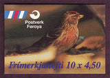 FA0314a1 Faroe Islands Scott # 314a VF MNH, Birds 1997