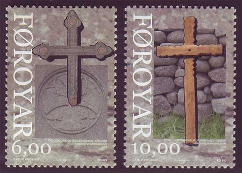 FA0506-07 Faroe Is.  Scott # 506-07 MNH,  Christmas 2008