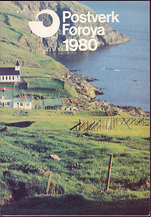 FA1980 Faroe Islands 1980 Official Year Set