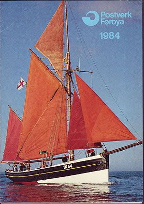 FA1984 Faroe Islands 1984 Official Year Set