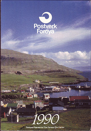 FA1990 Faroe Islands 1990 Official Year Set