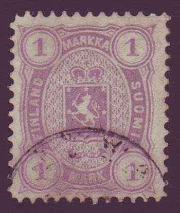 FI00305 Finland Scott # 30 VF used 1882