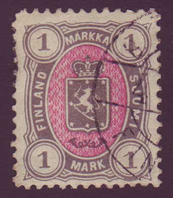 FI00355 Finland Scott # 35 F-VF used 1885