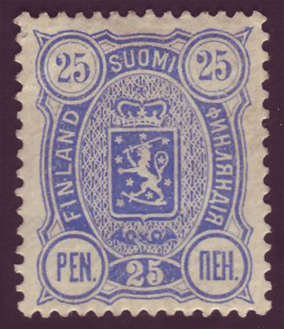 FI00422 Finland Scott # 42 VF MH 1891