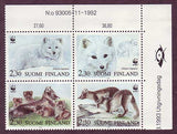 FI09071 Finland Scott # 907 MNH, WWF Arctic Fox 1993