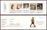 FI0920a Finland Scott # 920a booklet, Art by Martta Wendelin 1993