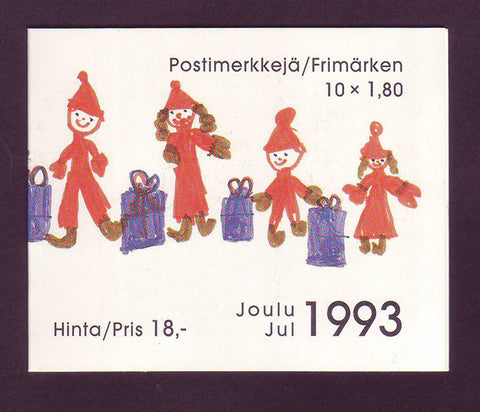 FI0928a Finland Scott # 925 booklet MNH, Christmas 1993