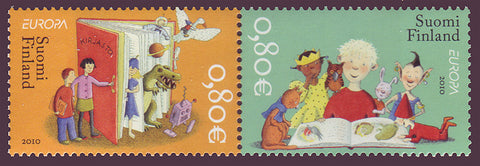 FI13551 Finland Scott # 1355 VF MNH, Children's Books - Europa 2010