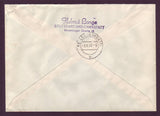 GE019 Germany,  Registered letter with Commemorative Cancel 1950