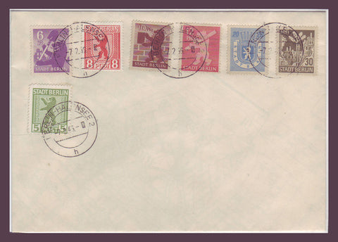 GE031 Germany, Berlin under Russian Occupation. Complete Set 1946