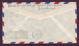 GE033 Germany, First Flight Cover, Hamburg to New York 1955