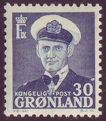 GR00331 Greenland Scott # 33 MNH