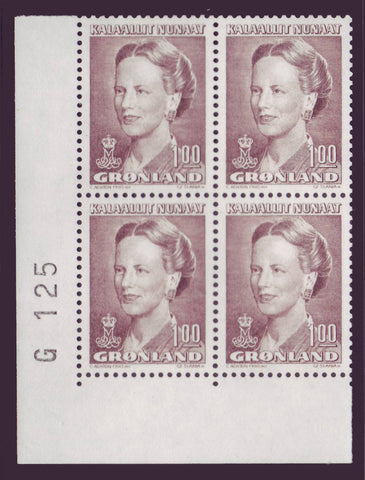 GR0217PB 1k Queen Margrethe - 1990