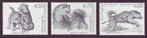 GR0409-111 Greenland Scott - 409-11 VF MNH, Chiens de traîneau 2003