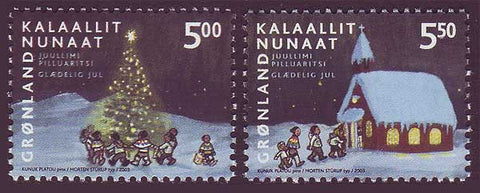 GR0420-211 Greenland Scott - 420-21 VF MNH, Noel 2003