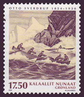 GR04261 Greenland Scott 426 VF MNH, Otto Sverdrup Expedition 2004