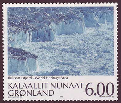 GR04431 Greenland Scott no 443 VF MNH, Ilulissat Ice Fjord 2005